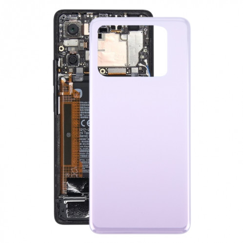 Pour Xiaomi Redmi K70E Couvercle arrière de la batterie d'origine (violet) SH66PL423-37