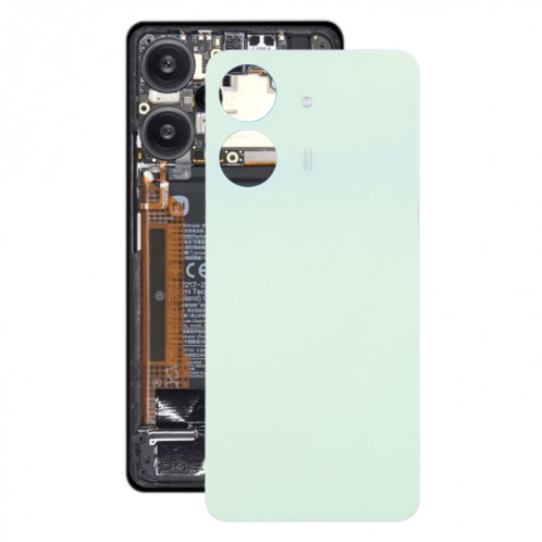 Pour Xiaomi Poco C65 Couvercle arrière de la batterie d'origine (vert) SH70GL746-37