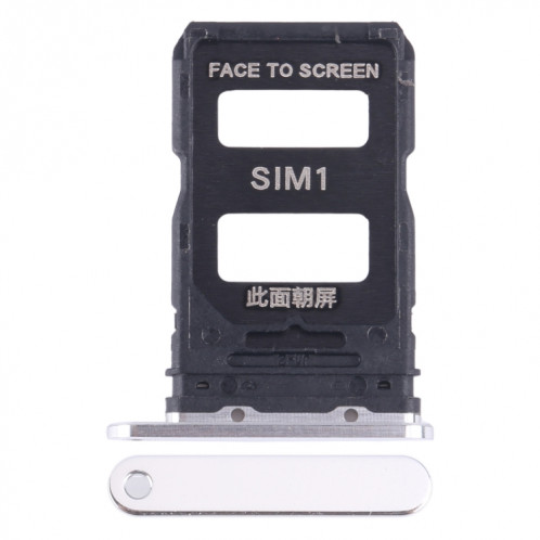 Pour Xiaomi 14 Plateau de carte SIM + Plateau de carte SIM (Argent) SH683S1328-34