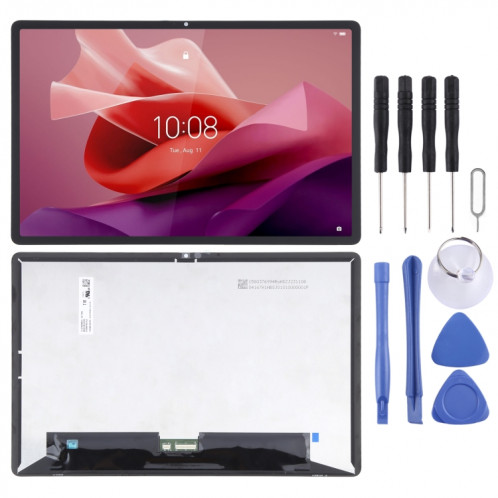 Pour Lenovo Tab P12 2023 12,7 pouces TB-371FC Écran LCD avec numériseur Assemblage complet (Noir) SH735B453-37