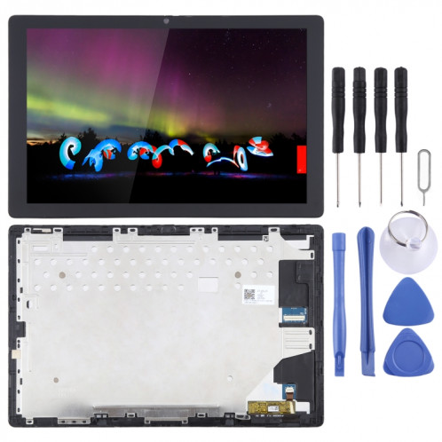 Pour Lenovo 10W 10 pouces écran LCD numériseur assemblage complet avec cadre (noir) SH739B414-37