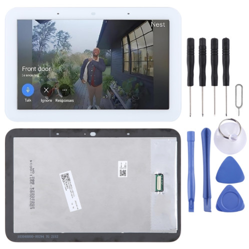 Pour Google Nest HUB Gen2 écran LCD d'origine avec numériseur assemblage complet SH77901986-37