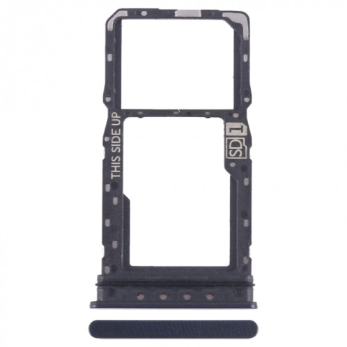 Pour Motorola Moto G 5G 2023 Plateau de carte SIM d'origine + Plateau de carte Micro SD (Noir) SH913B1190-34