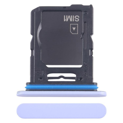 Pour Sony Xperia 10 V Tiroir pour carte SIM d'origine + Tiroir pour carte Micro SD (Bleu) SH944L1358-34