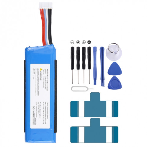 Batterie de remplacement 3000mAh L0748-LF pour JBL Flip Essential / Flip 3 Stealth Edition / Flip 3 SE SH8328860-34