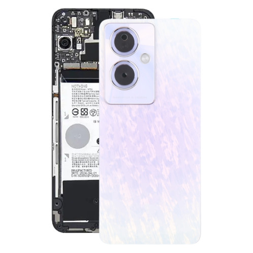 Pour OPPO A79 5G Couvercle arrière de batterie d'origine avec objectif d'appareil photo (violet) SH75PL656-37