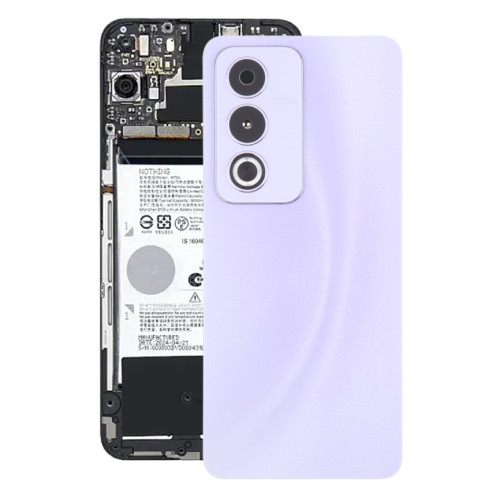 Pour OPPO A3 Pro Cache arrière de batterie d'origine avec objectif d'appareil photo (violet) SH76PL1681-37