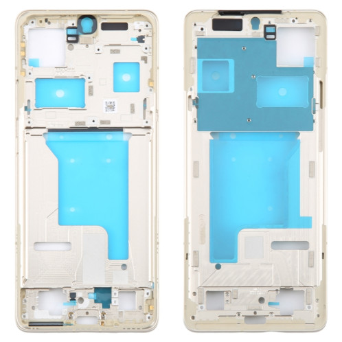 Cadre LCD avant d'origine pour Motorola Moto X50 Ultra (or) SH438J1795-36