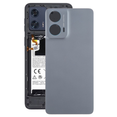 Bleu, Pour Motorola Moto G24 Cache arrière de batterie d'origine (noir) SH41BL1282-37