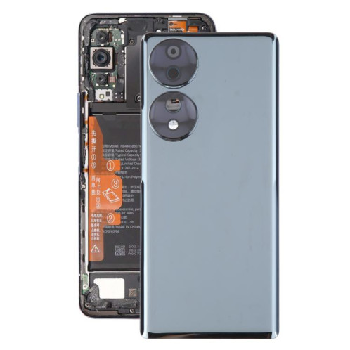 Pour Honor 70 Cache arrière de la batterie avec objectif de l'appareil photo (noir) SH05BL1111-37