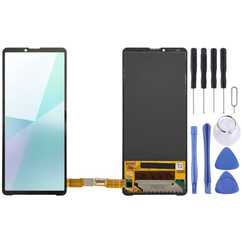 Pour Sony Xperia 10 V / 10 VI Écran LCD d'origine avec numériseur Assemblage complet SH86631839-37