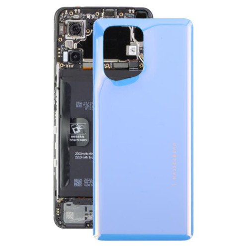 Pour OPPO Find X7 OEM Cache arrière de la batterie (bleu) SH86LL1111-37