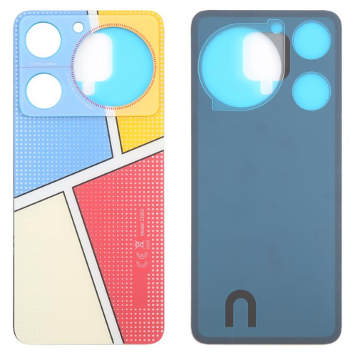 Pour ZTE nubia Music Z2353 Couvercle arrière de batterie en verre avec adhésif (multicolore) SH3CSL824-37