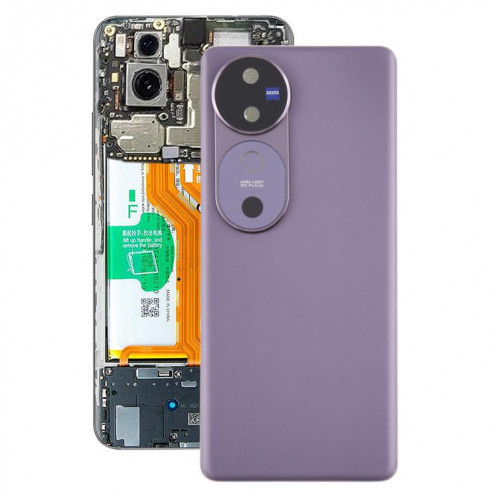 Pour vivo V40 Cache arrière de la batterie avec cache de l'objectif de l'appareil photo SH30PL1391-37