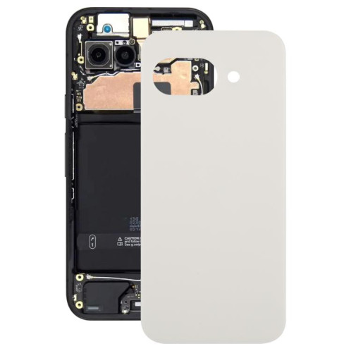 Coque arrière d'origine pour Google Pixel 9a (blanche) SH58WL195-37
