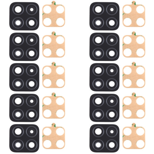Pour OPPO A73 5G / A53 5G / A72 5G PDYM20 10pcs objectif de caméra arrière SH98621994-34
