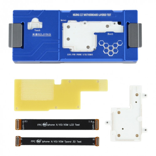 Appareil de test de fonction de la carte principale MiJing C17 pour iPhone X / XS / XS Max SM01351347-313