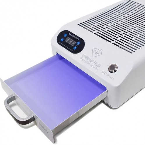 TBK 605 100W Mini boîte de lampe de séchage UV 48 LED boîte de séchage UV d'écran de surface incurvée ST0150643-311