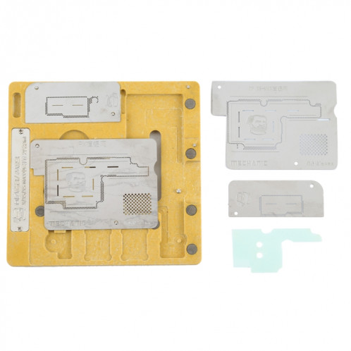 Plateforme de plantation MECHANIC MR3 3 en 1 couche intermédiaire pour iPhone X / XS / XS Max SM0265661-313