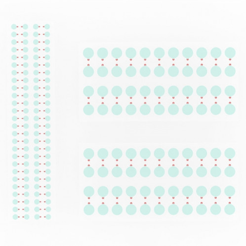 2UUL 1000 pièces/ensemble autocollant de protection de caméra de téléphone pour la réparation de téléphone après-vente S20599412-36