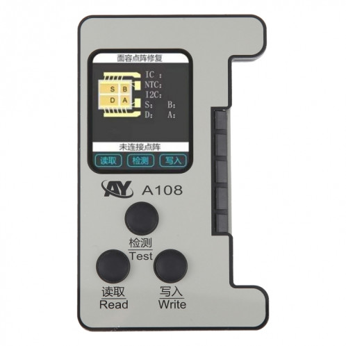 Programmeur de réparation de batterie à matrice de points multifonction AY A108 pour iPhone 8-14 Pro Max SH06271769-36