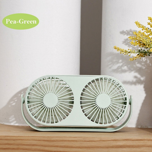 Mini-ventilateur mini-feuilles USB de bureau de bureau de petite taille (vert) SH001B326-312