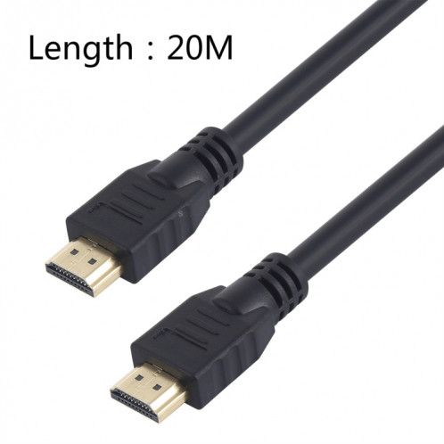 Z-20M 4Kx2K 26AWG 19 + 1 ordinateur en cuivre étain et câble TV HDMI 2.0 HD, longueur du câble: 20 m SH2026564-35