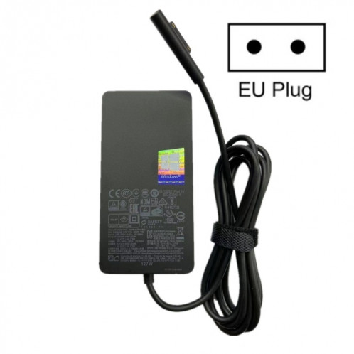 Pour Microsoft Surface Book 3 1932 Chargeur d'adaptateur secteur 127W 15V 8A, la spécification de la prise: Fiche EU SH7402243-36