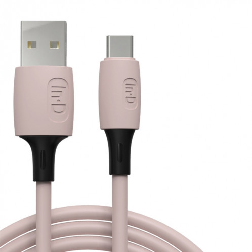Enkay Hat-Prince Enk-CB1101 5A USB au câble de charge super rapide de la silicone USB-C / C / C / C / C / C / C / Cable Longueur: 1,2 m (rose) SE501A1364-37