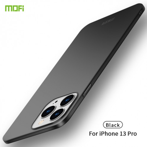 Pour iPhone 13 Pro Mofi Case Hear Ultra-Thin Gived PC (Noir) SM303A1047-36