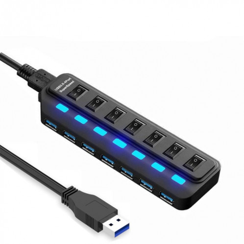 7 ports Splitter de commutation indépendant de hub USB 3.0 HUB SH6514495-35