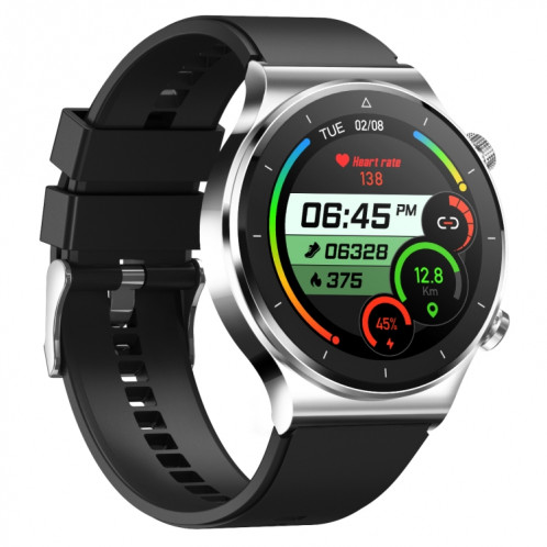 N58 IP67 Montre à écran tactile à écran tactile de 1,28 pouces (Strap Strap Silicone) SH401A1141-38