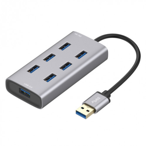 Hub de station d'accueil en boîtier en métal multiport avec 7 ports USB 3.0 SH72771807-35