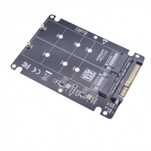 2 ports NGFF M.2 NVME à U.2 SFF-8639 Carte Adapter SH75071970-34