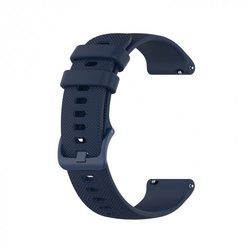 Pour Ticwatch Pro 3 Lite Checkered Silicone Watch Band (bleu) SH302A311-36