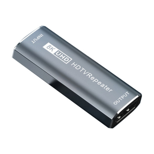 JUNSUNMAY 8K 30m Adaptateur HDMI Amplificateur de Signal Répéteur HDMI Extender (Gris) SJ901B239-38