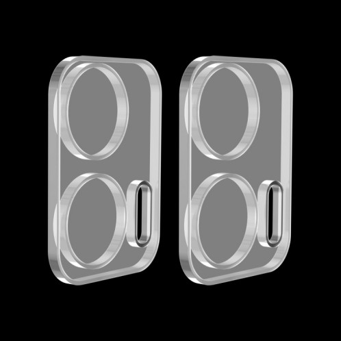 2 pièces pour Motorola Moto G73 ENKAY Hat-Prince 9H lentille de caméra arrière Film en verre trempé SE52021131-35