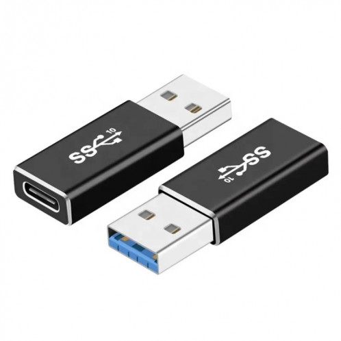 Convertisseur Adaptateur 10Gbps USB3.1 Type-C Femelle vers USB3.0 Mâle avec Puce SH18411947-35