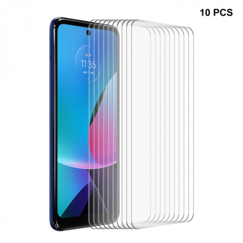 Pour Motorola Moto G Play 2023 10 pièces ENKAY 0.26mm 9H 2.5D haute Film de verre trempé aluminium-silicium SE57031951-37