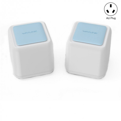 WAVLINK WN535M2 pour le bureau à domicile 2 pièces routeur sans fil maille AC1200 amplificateur de Signal WiFi double bande, prise: prise AU SW57041642-38