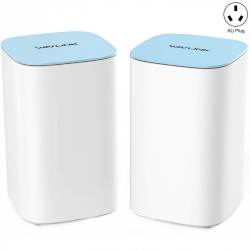 WAVLINK WN551K2 2 pièces AC3000 WiFi répéteur sans fil antenne intégrée routeur sans fil maille tri-bande, prise: prise AU SW5904112-37