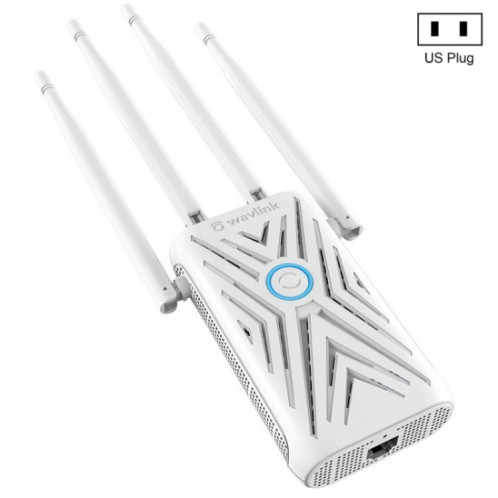 WAVLINK WN579A3 extension WiFi domestique 1200Mbps 2.4GHz / 5GHz routeur sans fil AP double bande, prise: prise américaine SW7901386-36
