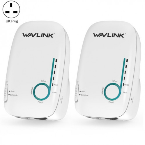 WAVLINK WN576K2 AC1200 routeur WiFi domestique extension de réseau répéteur sans fil double bande, prise: prise britannique SW53021429-39