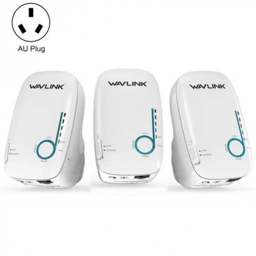 WAVLINK WN576K3 AC1200 routeur WiFi domestique extension de réseau répéteur sans fil double bande, prise: prise AU SW5704390-311
