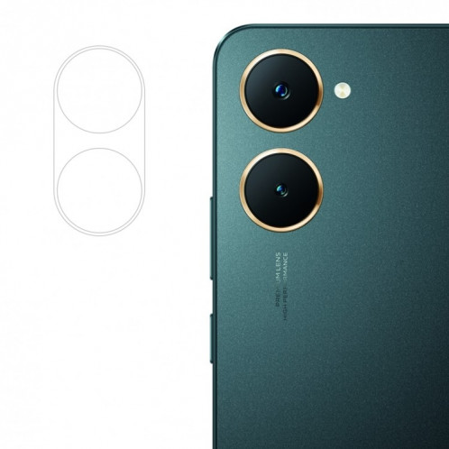 Pour Vivo Y03 Global ENKAY Hat-Prince 9H Film de verre trempé pour objectif de caméra arrière (transparent) SE204A723-35