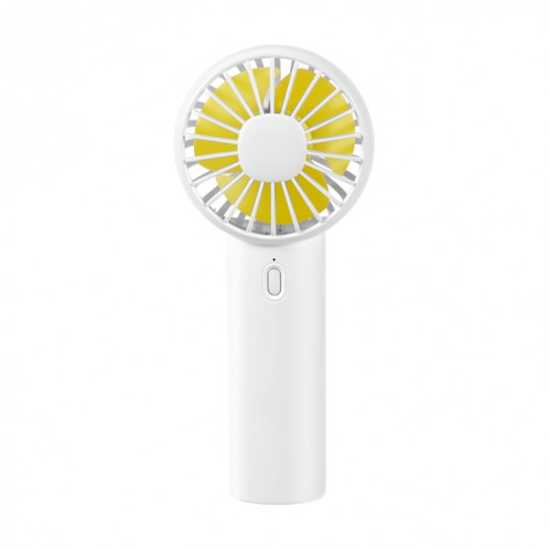 F10 3 vitesses de vent ventilateur de refroidissement d'été Rechargeable Mini ventilateur portatif refroidisseur (blanc) SH201C860-310