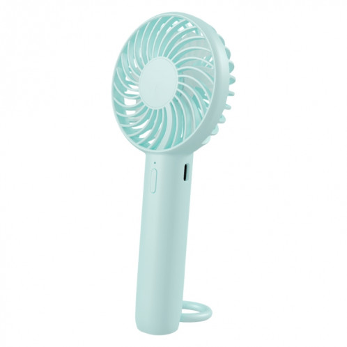 Ventilateur de bureau à 3 vitesses S3 à faible bruit avec trou de suspension, ventilateur de refroidissement portable rechargeable (bleu bébé) SH501C185-38