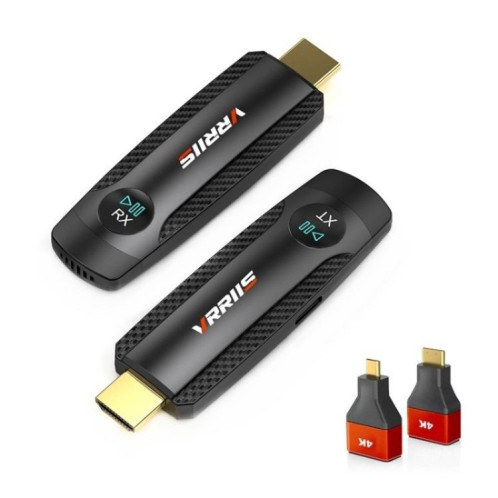 VRRIIS 094 Transmetteur-récepteur vidéo HD 100 m, extension HDMI sans fil 1080p SH83191959-39