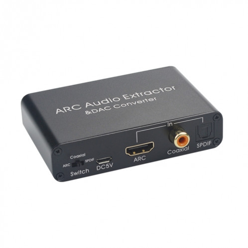 Canal de retour audio HDMI et convertisseur audio DAC SH98071620-37