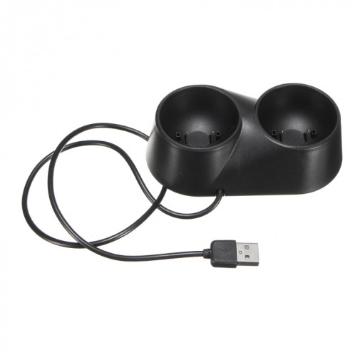 Chargeur de contrôleur VR double support de station de charge de jeu Dock USB pour outil de déplacement PS4 PSVR SH2857553-35